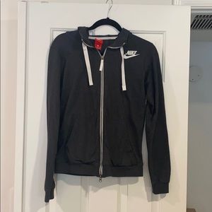 Nike zip up sweatshirt